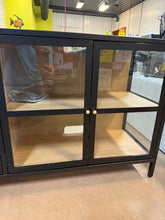 Crystal Cove Glass TV Stand for TVs up to 59"! (NEW & ASSEMBLED)