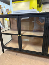 Crystal Cove Glass TV Stand for TVs up to 59"! (NEW & ASSEMBLED)