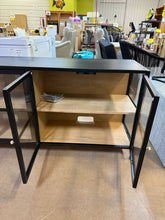 Crystal Cove Glass TV Stand for TVs up to 59"! (NEW & ASSEMBLED)