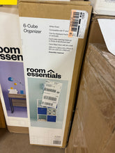 11" 6 Cube Organizer Shelf White - Room Essentials!! NEW IN BOX!!