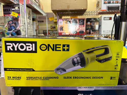 Ryobi ONE+ 18V Cordless Performance Hand Vacuum Kit with 2.0 Ah Battery and Charger! (NEW IN BOX)