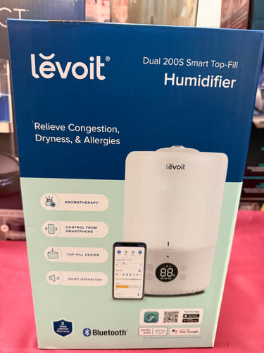 Levoit 0.8 Gal. Smart Ultrasonic Cool Mist Humidifier up to 290 sq. ft.! (NEW IN BOX)