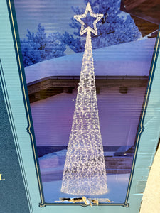 LED Cone Tree 3.05 m (10 ft.)! (NEW IN BOX)