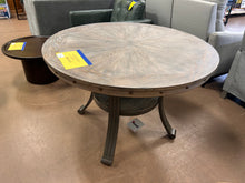 Powell Company
Terran Brown 45" Round Dining Table with Shelf and Oak Woodgrain Veneer**New and assembled, chipped from shipping**