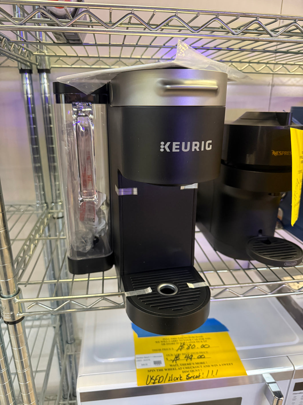 Keurig K-Supreme Single Serve K-Cup Pod Coffee Maker Black!! BRAND NEW!!