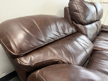 Leather Power Reclining Sofa!