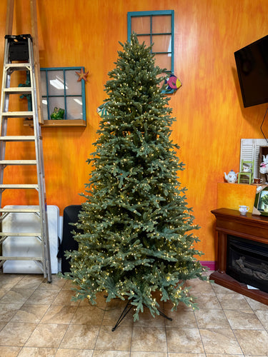 9ft Pre-Lit Aspen EZ Connect Artificial Christmas Tree, 2,700 Color-Changing Radiant Micro LED Lights! (NEW - BOX IS SAVED)