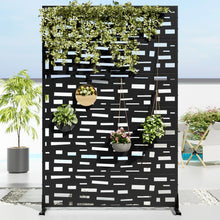 Metal Outdoor Privacy Screen, 72”H x 47”W x 16”D! (NEW IN BOX - SINGLE PANEL)