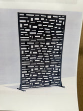 Metal Outdoor Privacy Screen, 72”H x 47”W x 16”D! (NEW IN BOX - SINGLE PANEL)