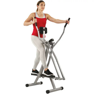 Sunny Health & Fitness SF-E902 Air Walk Trainer Glider w/ LCD Monitor**New and assembled**