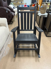 Oversized Rocking Chair With Wood-Texture, Outdoor Polywood! (NEW!)