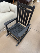 Oversized Rocking Chair With Wood-Texture, Outdoor Polywood! (NEW!)