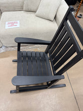 Oversized Rocking Chair With Wood-Texture, Outdoor Polywood! (NEW!)