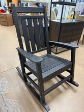 Oversized Rocking Chair With Wood-Texture, Outdoor Polywood! (NEW!)