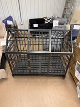 52" Heavy Duty Dog Crate Large Dog Cage Strong Metal Dog Kennels And Crates For Large Dogs With 4 Lockable Wheels! (NEW & ASSEMBLED)