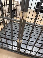 52" Heavy Duty Dog Crate Large Dog Cage Strong Metal Dog Kennels And Crates For Large Dogs With 4 Lockable Wheels! (NEW & ASSEMBLED)