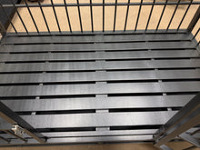 52" Heavy Duty Dog Crate Large Dog Cage Strong Metal Dog Kennels And Crates For Large Dogs With 4 Lockable Wheels! (NEW & ASSEMBLED)
