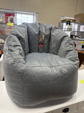 Big Joe Joey Bean Bag Chair, Plush, Kids/Teens, 2.5ft, Gray!! BRAND NEW!!