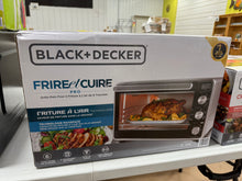 Black + Decker Crisp 'N Bake PRO 6-Slice Air Fryer Toaster Oven with Basket, Pan, Rack & Tray, Stainless Steel