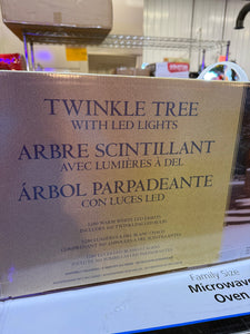 7Ft Twinkle Tree With Led Lights! (NEW IN BOX)