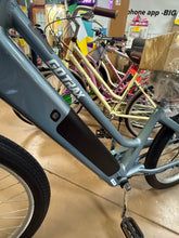GOTRAX Adult Shoreline 27.5" Step Through Electric Cruiser Bike with 36V 10AH 40 Miles Long Range Power-Assisted Bicycle - Blue!! BRAND NEW IN BOX(MUST BE ASSEMBLED)!!