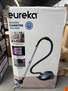Eureka Bagged Blue Automatic Rewind HEPA Filter Multisurface Canister Vacuum! (NEW IN BOX)