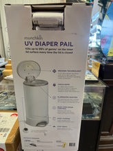 Munchkin UV Diaper Pail - White!! NEW IN BOX!!