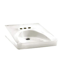 Wheelchair Users Wall-Mounted Bathroom Sink in White- new in box