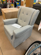 Baby Relax Eden Nursery Tufted Wingback Gliding Chair!! BRAND NEW!!