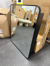 Garnes Recessed or Surface Mount Framed Medicine Cabinet with Adjustable Shelves, Black - 30”H x 24”W x 5”D! (NEW OUT OF BOX)