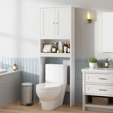 Behren 65.4"H Over the Toilet Storage Cabinet, White! (NEW IN BOX)