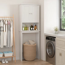 Behren 65.4"H Over the Toilet Storage Cabinet, White! (NEW IN BOX)