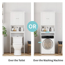 Behren 65.4"H Over the Toilet Storage Cabinet, White! (NEW IN BOX)