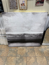Monochromatic Gray Rustic Layered Shades - Graphic Art 48” x 48”! (NEW)