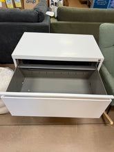 Hirsh 30 inch Wide 2 Drawer Lateral 101 File Cabinet for Home or Office, White! (NEW - MINOR DENTS) - (KEYS INCLUDED)