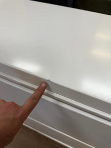 Hirsh 30 inch Wide 2 Drawer Lateral 101 File Cabinet for Home or Office, White! (NEW - MINOR DENTS) - (KEYS INCLUDED)