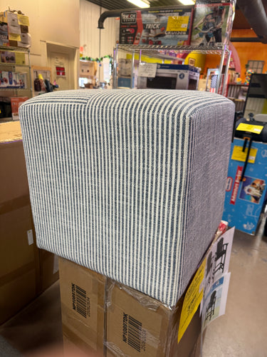 -Lynwood Square Upholstered Cube Ottoman - Threshold designed with Studio McGee!! BRAND NEW!!