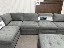 Thomasville Tisdale Fabric Sectional with Storage Ottoman