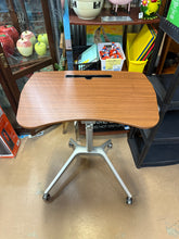 Adjustable Height Rolling Desk! (USED - WORKS GREAT!)