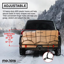 Mockins Hitch Mount Cargo Carrier 60" x 20" x 6" | 500 lbs. Luggage Capacity | Folding Shank to Preserve Storage Space! (NEW IN BOX)