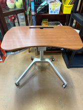 Adjustable Height Rolling Desk! (USED - WORKS GREAT!)