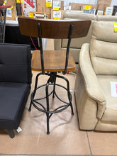 Threshold Woodsboro Adjustable Barstool Brown: Metal Frame, Wood Seat, Home Bar Furniture!! BRAND NEW!!