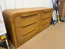 Gillon 62" W 6-Drawer Solid Wood Double Dresser with Hidden Drawer! (NEW - CHIPPED)
