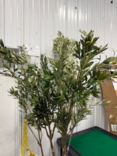 5ft Large Luxury Artificial Olive Tree in Planter, Realistic Faux Olive Tree with Lifelike Leaves & Fruits, Extra Lush Stereoscopic Shape, Tall Indoor Fake Tree for Home, Office, Restaurant Décor! (NEW - MINOR DEFECT ON ONE LIMB)