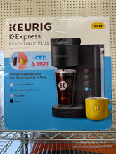 Keurig K-Express Essentials Plus, Iced and Hot Single-Serve K-Cup Pod Coffee Maker, Black!! NEW IN BOX!!