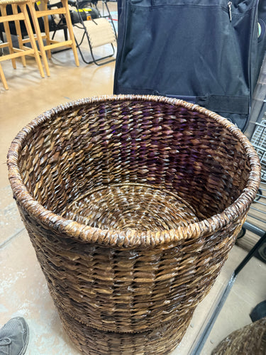 Threshold Woven Storage Ottoman, Espresso!! BRAND NEW!!