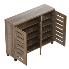 Alcester Lismore Shoe Storage Cabinet Up to 20 Pairs, Brown! (NEW IN BOX)
