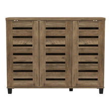 Alcester Lismore Shoe Storage Cabinet Up to 20 Pairs, Brown! (NEW IN BOX)