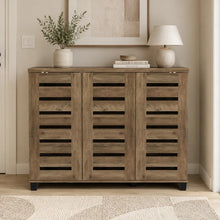 Alcester Lismore Shoe Storage Cabinet Up to 20 Pairs, Brown! (NEW IN BOX)