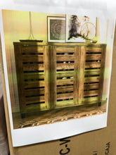 Alcester Lismore Shoe Storage Cabinet Up to 20 Pairs, Brown! (NEW IN BOX)